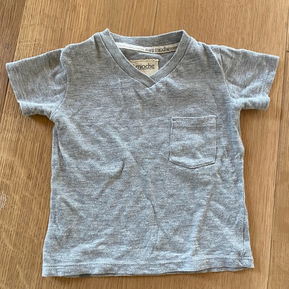 Mini Mioche Other - Mini Mioche Gray T-shirt 6-12M
